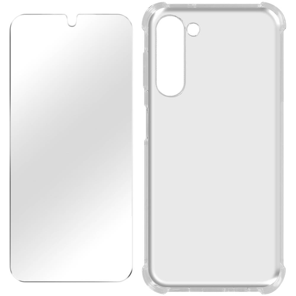 Cover Per Samsung Galaxy S23 Anti-shock + Vetro Temperato 9h Trasparente - Foto 1