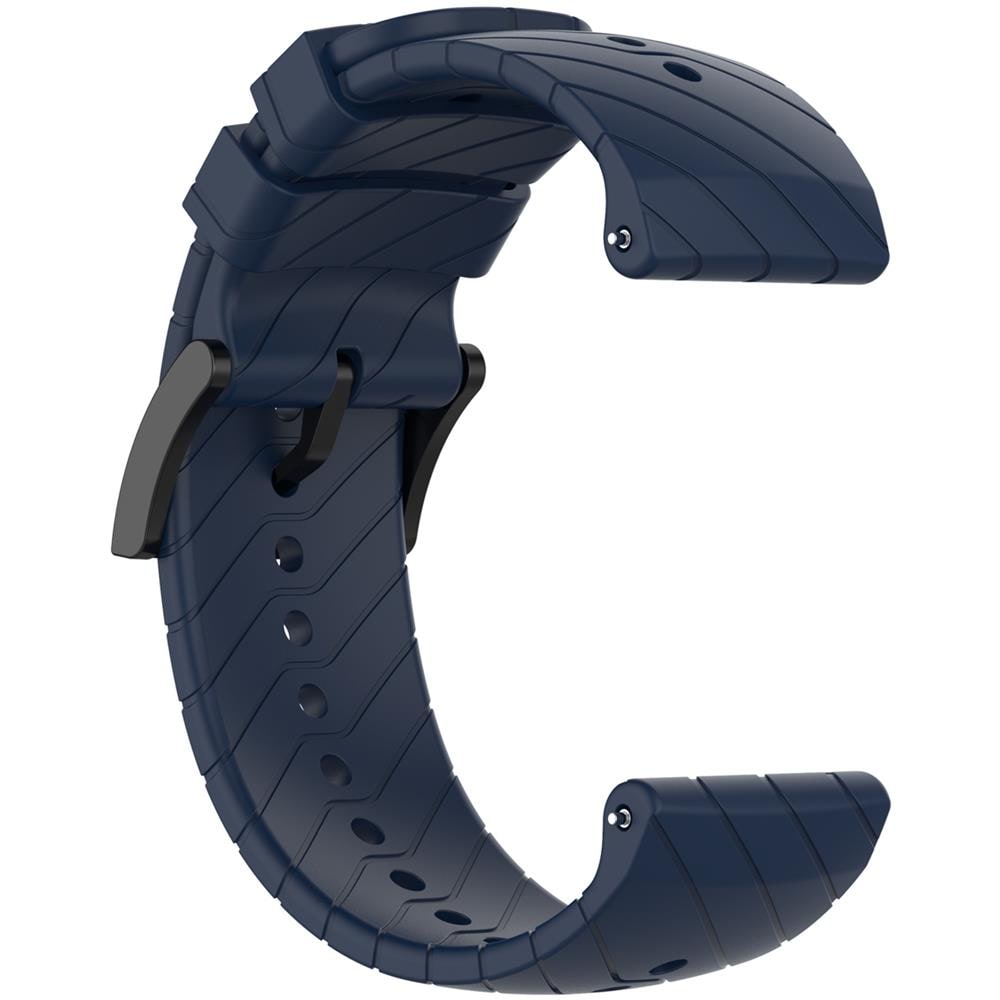 Cinturino Per Orologio Modello Esteso In Twill Di Silicone Per Garmin Forerunner 22 Mm Blue - Foto 4