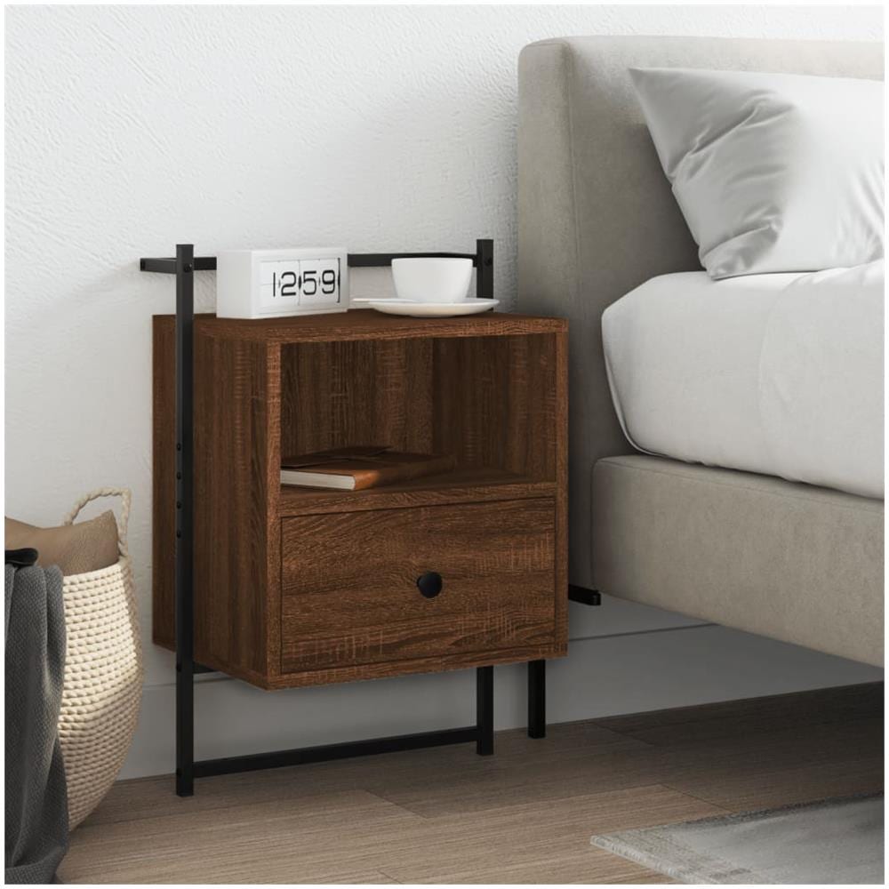 VidaXL Comodino 40x30x50 cm in Legno di Mango Grezzo | Leroy Merlin