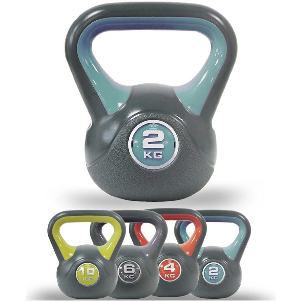 Kettlebell Esercizio Fisico Fitness Peso in Ghisa da 2 kg Impugnatura Ergonomica - Foto 1
