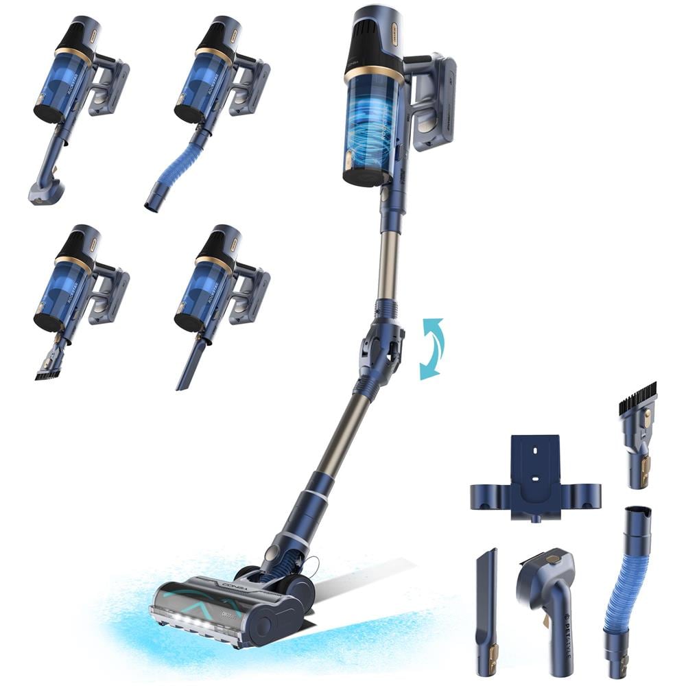 Conga Rockstar RS70 Pet Flex aspirapolvere senza filo Blu Senza sacchetto - Foto 2