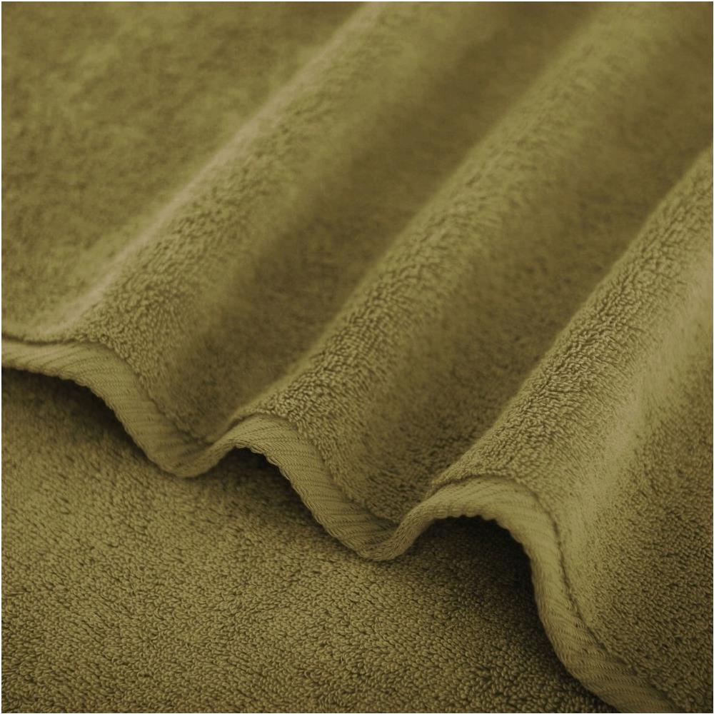 Asciugamano Kiwi2 - 70x140 cm - Khaki - Morbido - Elevata assorbenza - 100% cotone egiziano - Foto 2