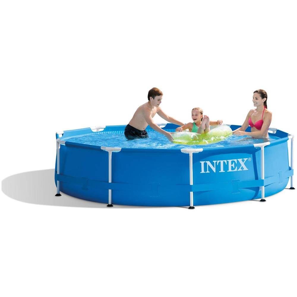 28202NP - Piscina Metal Frame Rotonda con Pompa Filtro 305x305x76 cm - Foto 2
