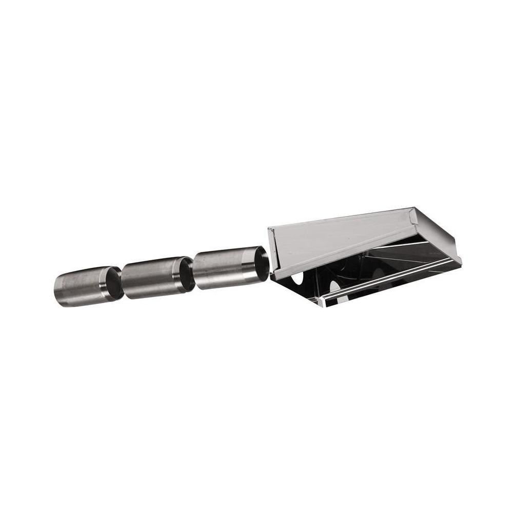 VICMAT Tubo per affumicatura in acciaio inox 304, 30,5 cm, accessorio