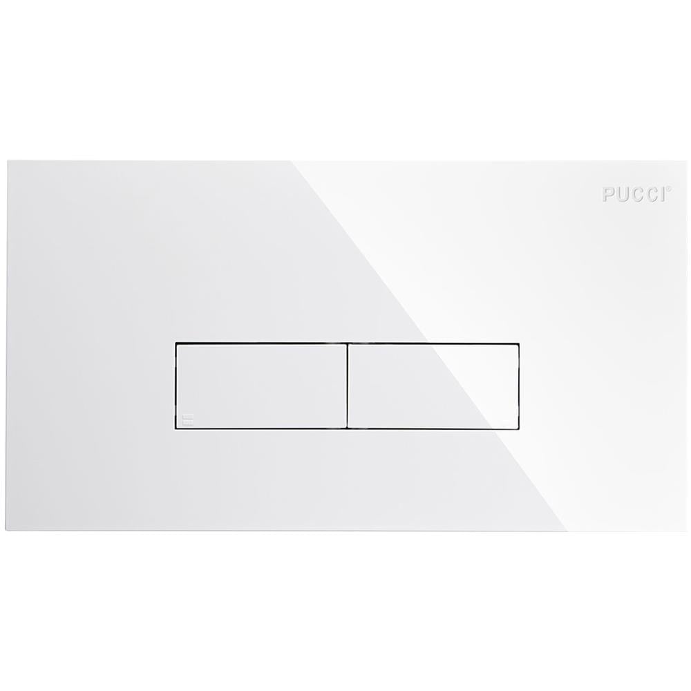 cm 28x18 2 TASTI COMPLETA DI TELAIO PER CASSETTA mod ECO PUCCI PLACCA OVALE CROMATA
