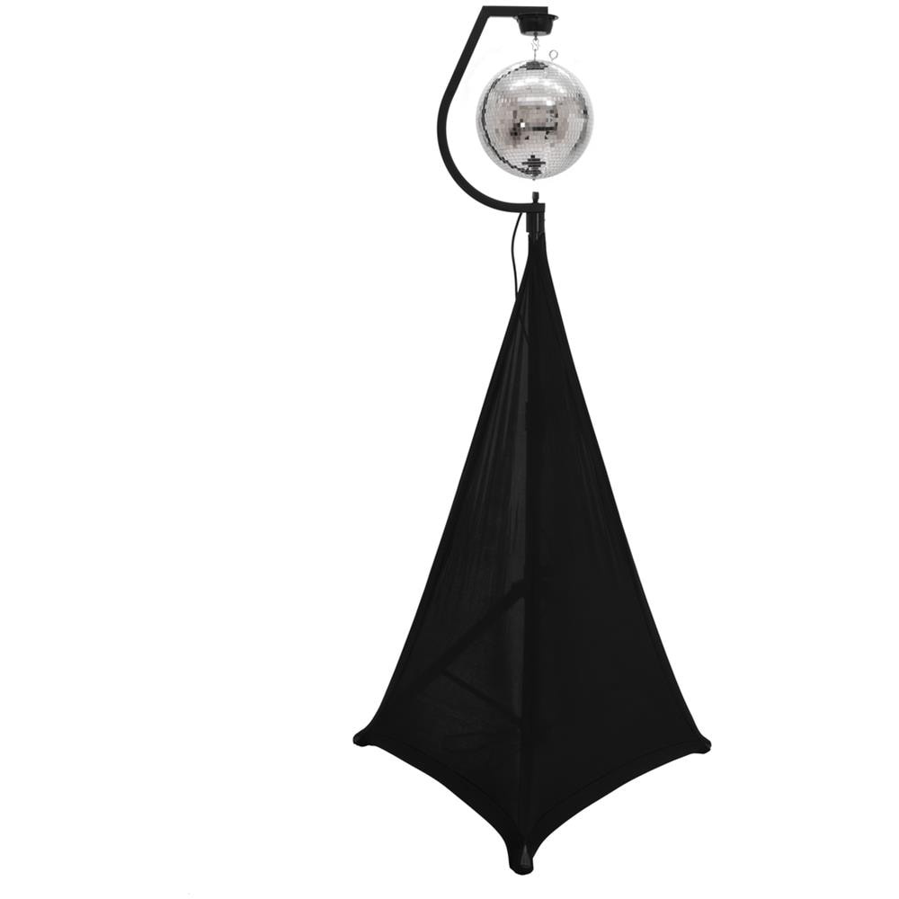 Set Mirror Ball 30cm With Stand And Tripod Cover Black - Foto 2