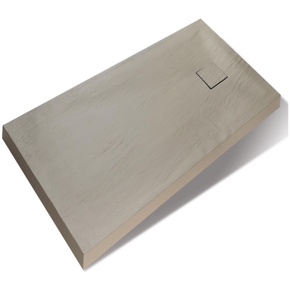 Piatto Doccia Mineral Marmo Resina Antiscivolo H4 Cm *** Misure : L100 X P70 X H4 Cm - Foto 1