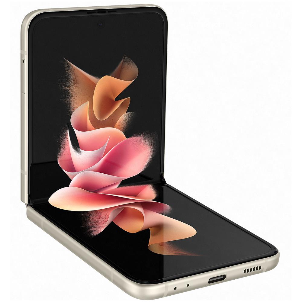 Galaxy Z Flip3 5G 128 GB 8 GB RAM Display 6.7" Full HD+ Fotocamera 12 Mpx Android Italia Crema - Foto 2