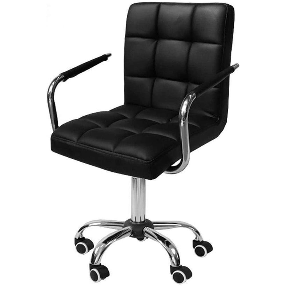 Braccioli Imbottiti Per Sedia A Rotelle - Universali, Rimovibili, Pelle PVC, Nero, 2 Pezzi - Foto 4