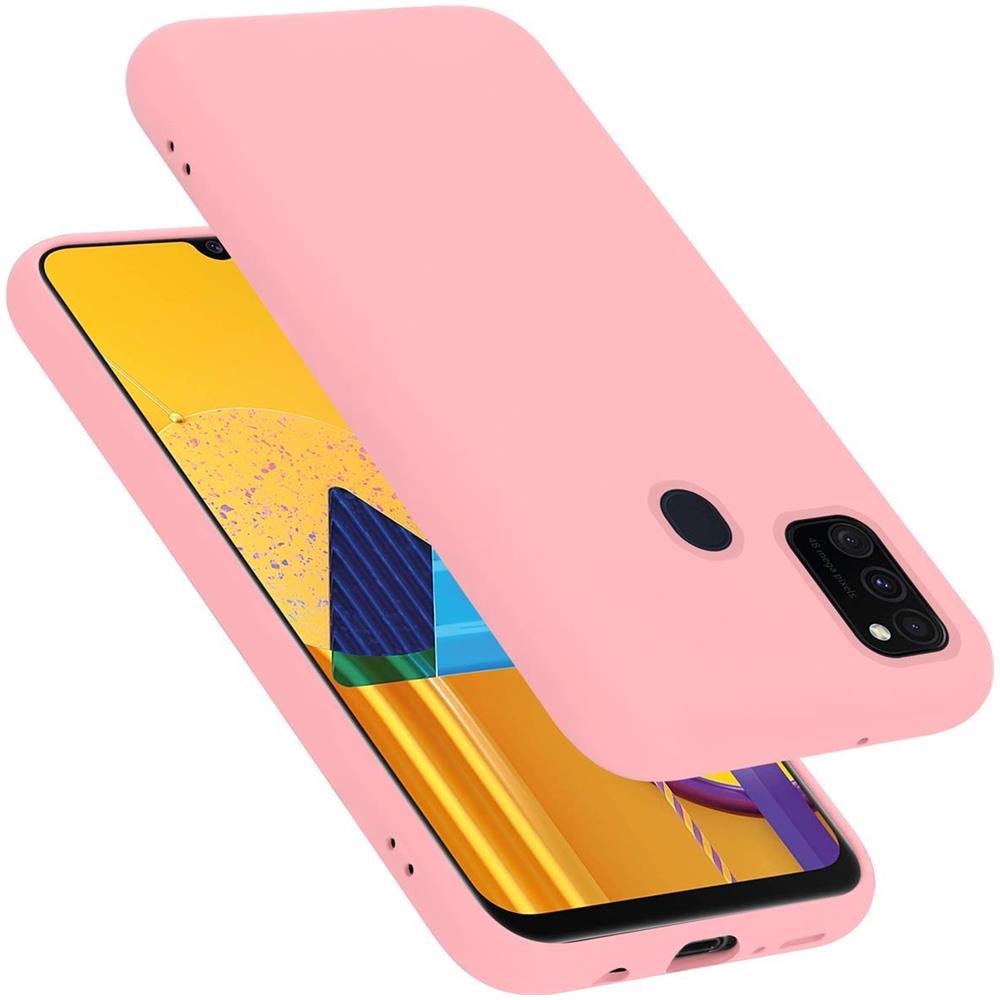 Custodia Compatibile Con Samsung Galaxy M21 / M30s In Liquid Rosa - Coperchio Protettivo In Silicone Tpu Flessibile - Foto 1