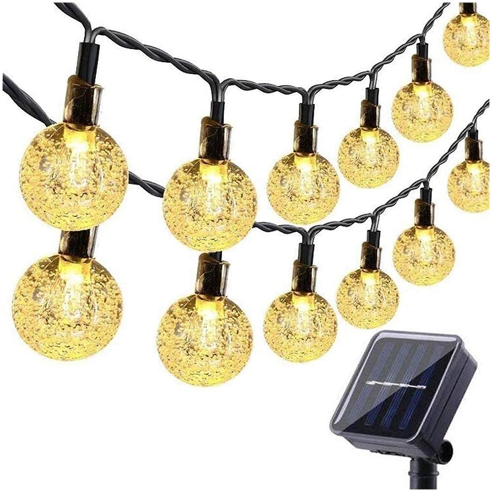 Luci Di Corda Solari Da Esterno 32m 300 LED | Impermeabile IP65 Con 8 Modalità | Filo Di Rame Flessibile Per Giardino E Feste