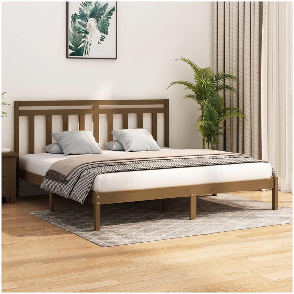 Giroletto Miele In Legno Massello 200x200 Cm - Foto 1