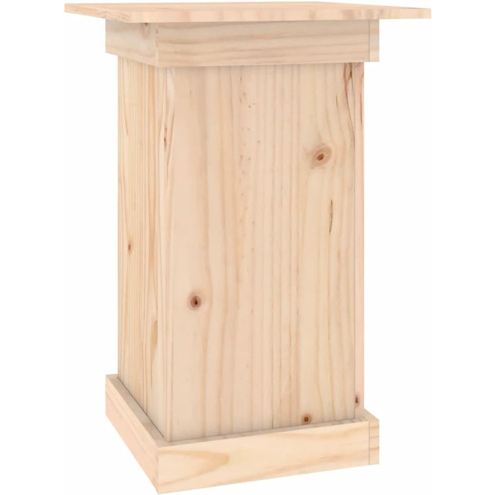 Portafiori 40x40x60 Cm In Legno Massello Di Pino - Foto 2