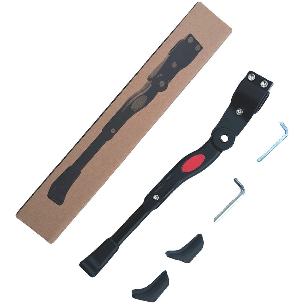 Cavalletto Bici Regolabile Supporto Laterale Bici Con Chiavi - Foto 1