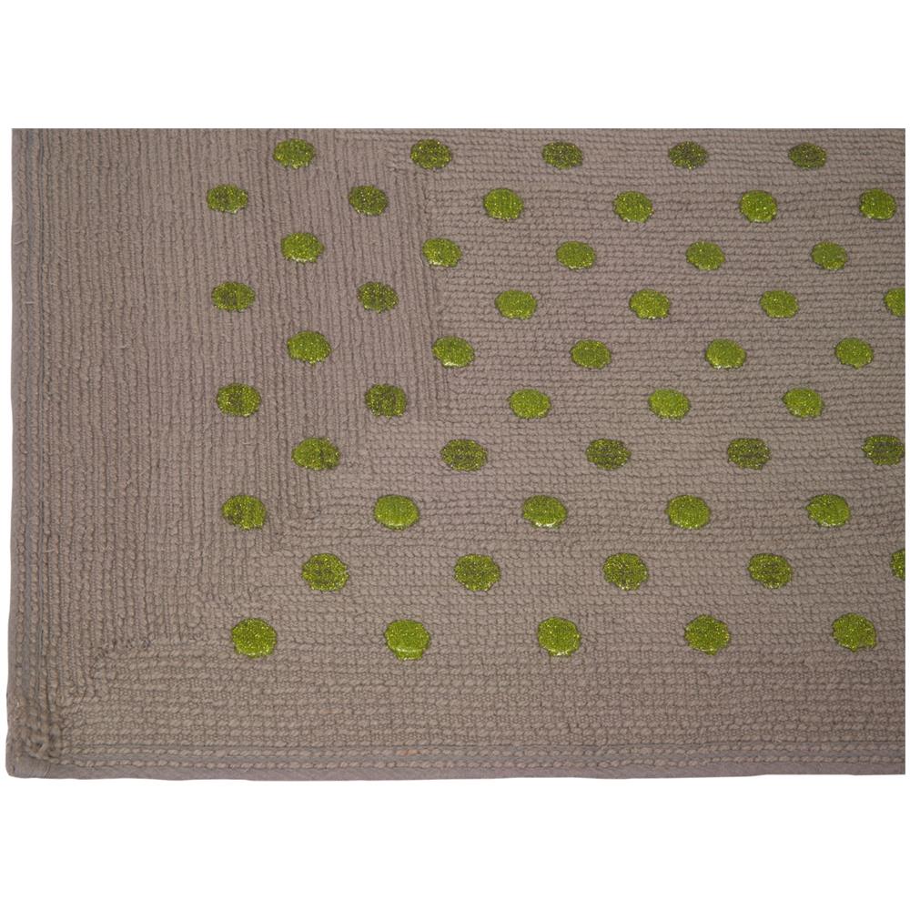 Tappeto Casa Bagno Cotone Spugna Morbida Tinta Unita Antiscivolo Sirio Castoro 55x100 Castoro - Foto 2