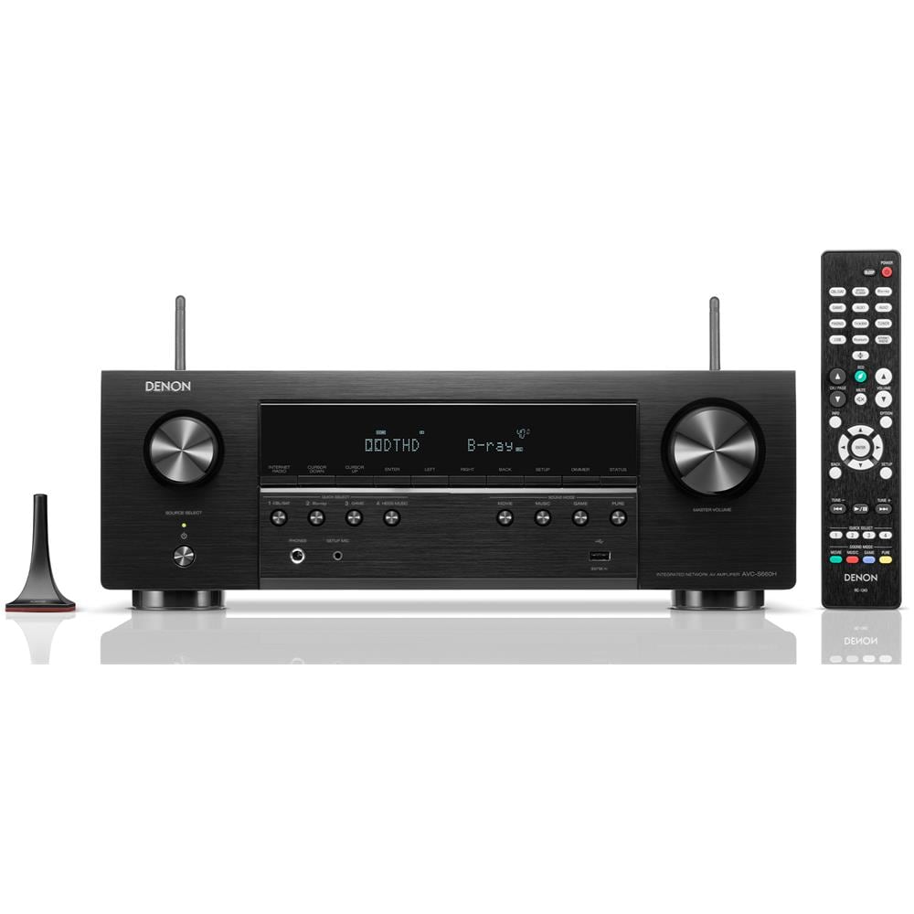 Amplificatore AV 8K 5.2 Canali AVC-S660H Potenza 5x 135 W 6 Ingressi HDMI Wi-Fi / Bluetooth Colore Nero - Foto 1