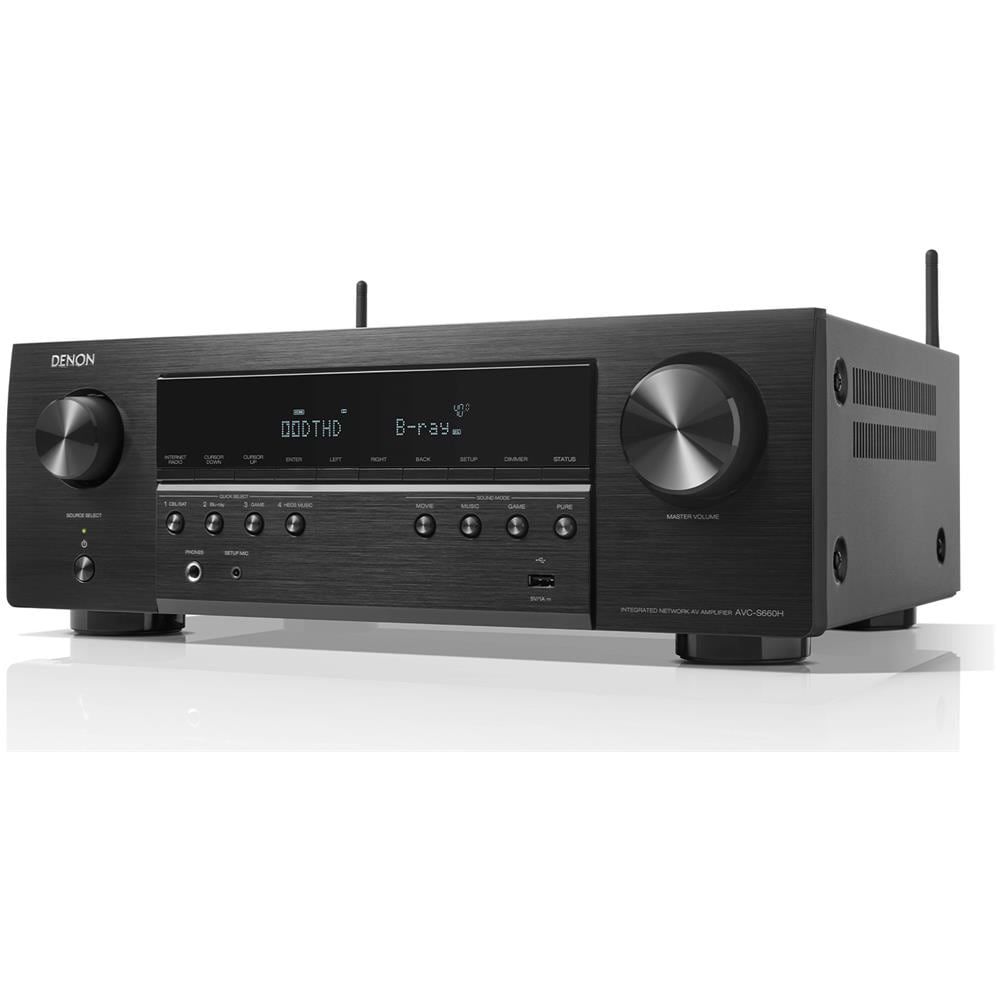 Amplificatore AV 8K 5.2 Canali AVC-S660H Potenza 5x 135 W 6 Ingressi HDMI Wi-Fi / Bluetooth Colore Nero - Foto 2