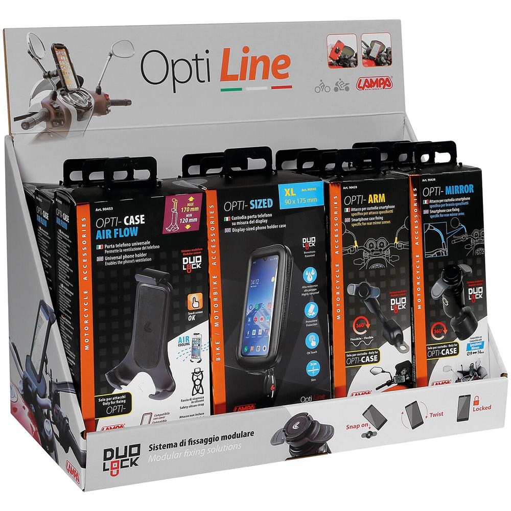 Scooter Set, Espositore Da Banco In Cartone, Completo Di Prodotti Optiline - Foto 1