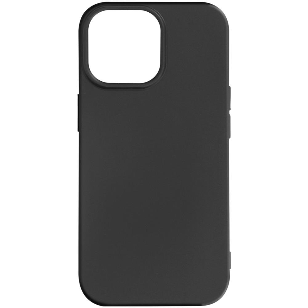 Cover Per Iphone 15 Pro Max Silicone Sottile 0,25 Mm Finitura Opaca, Nero - Foto 1