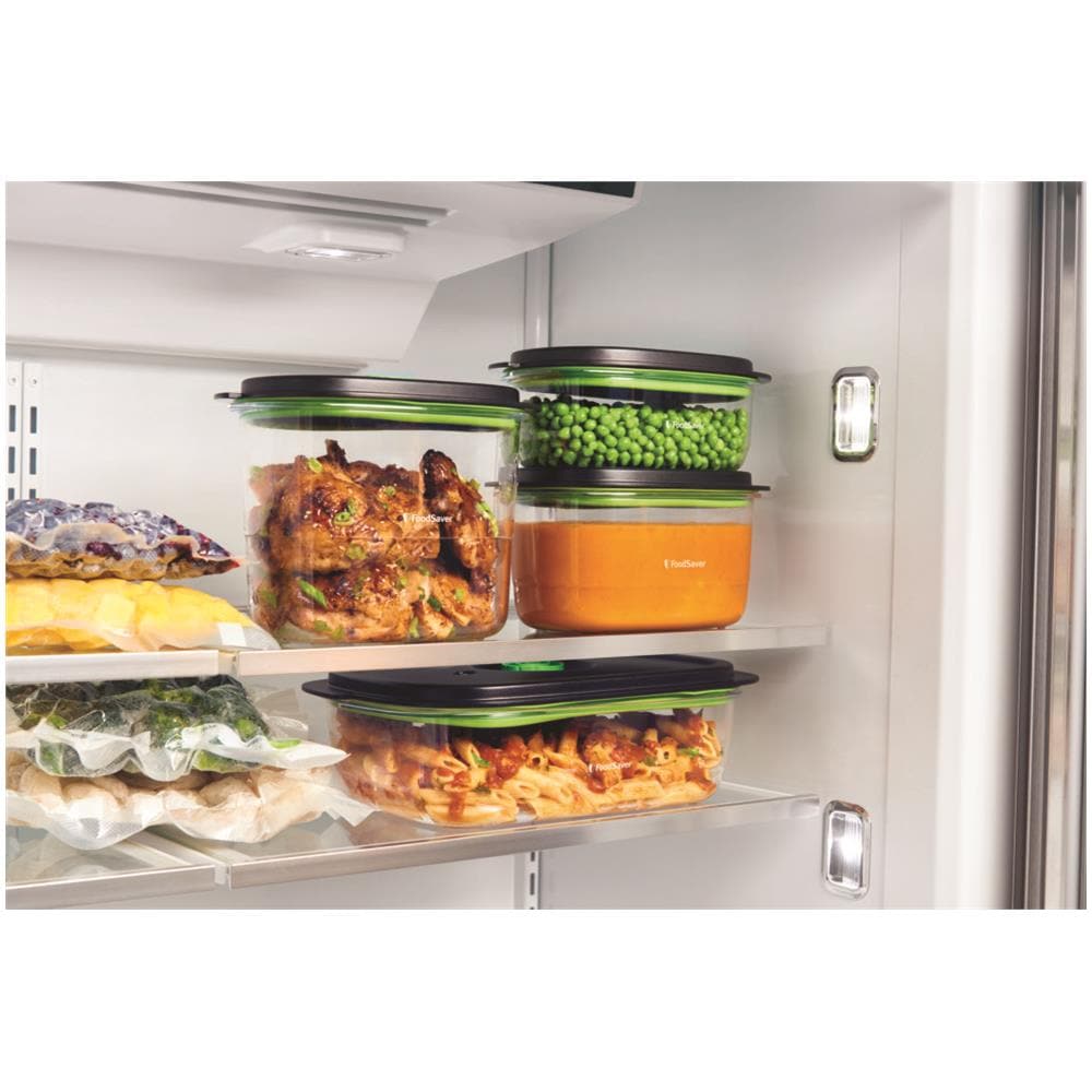 FFC023X recipiente per cibo Ovale Scatola 1,8 L Nero, Trasparente 1 pz - Foto 5