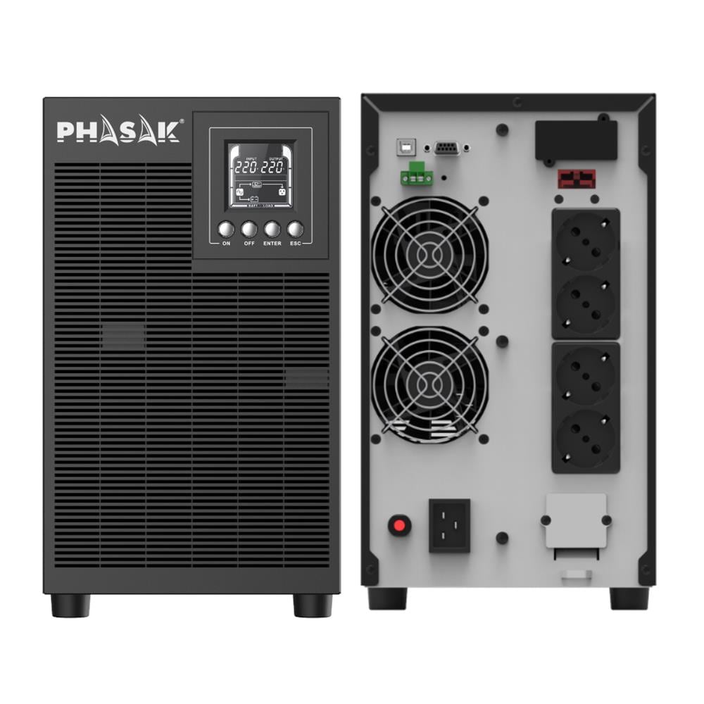 PH 9230 gruppo di continuità (UPS) Doppia conversione (online) 3 kVA 2700 W 4 presa (e) AC - Foto 2
