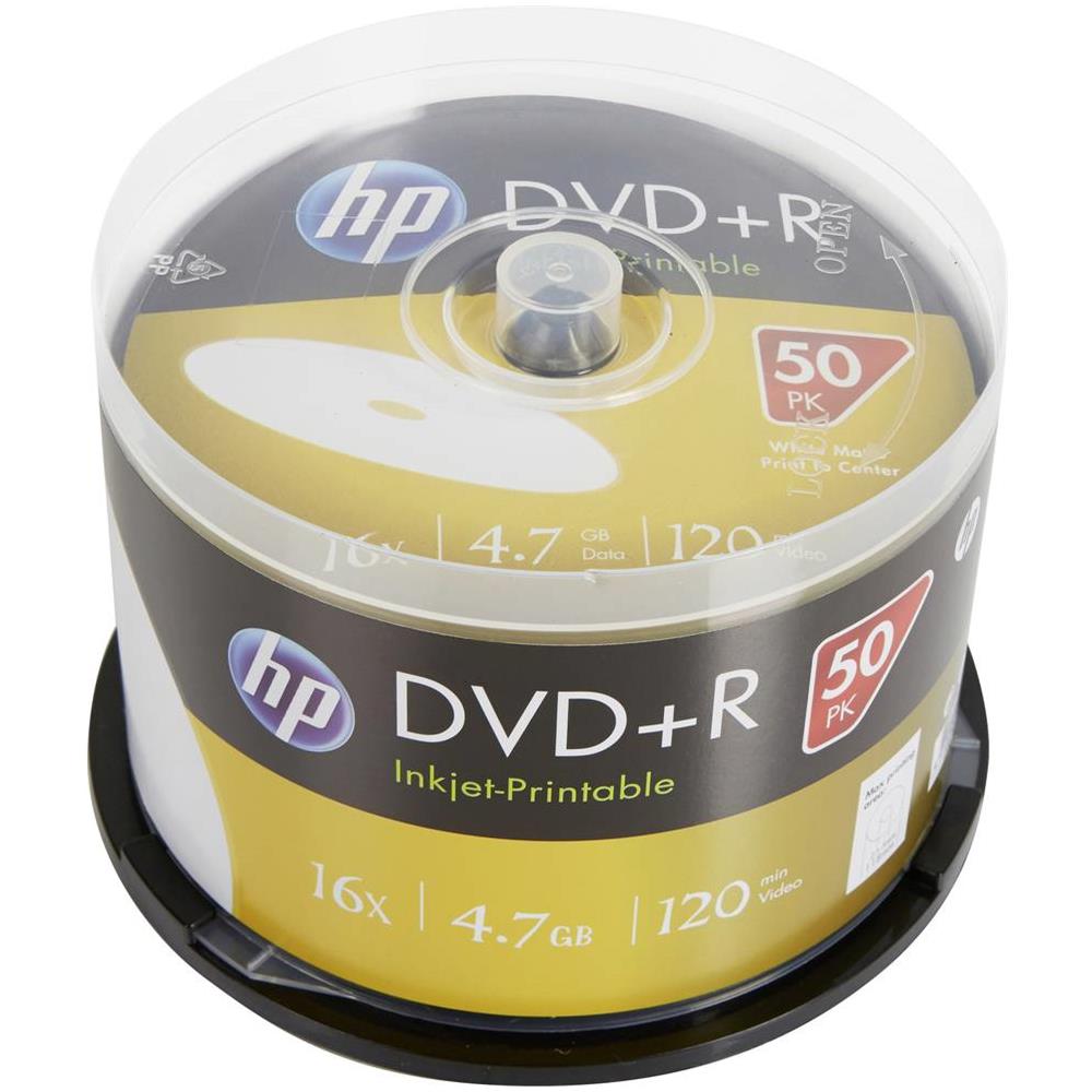 DRE00026WIP DVD vergine 4,7 GB DVD+R 50 pz - Foto 1
