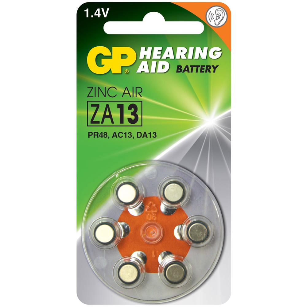 IC-GP4420 - Blister 6 Batteria a Bottone PR48 per Protesi Acustiche - Foto 1