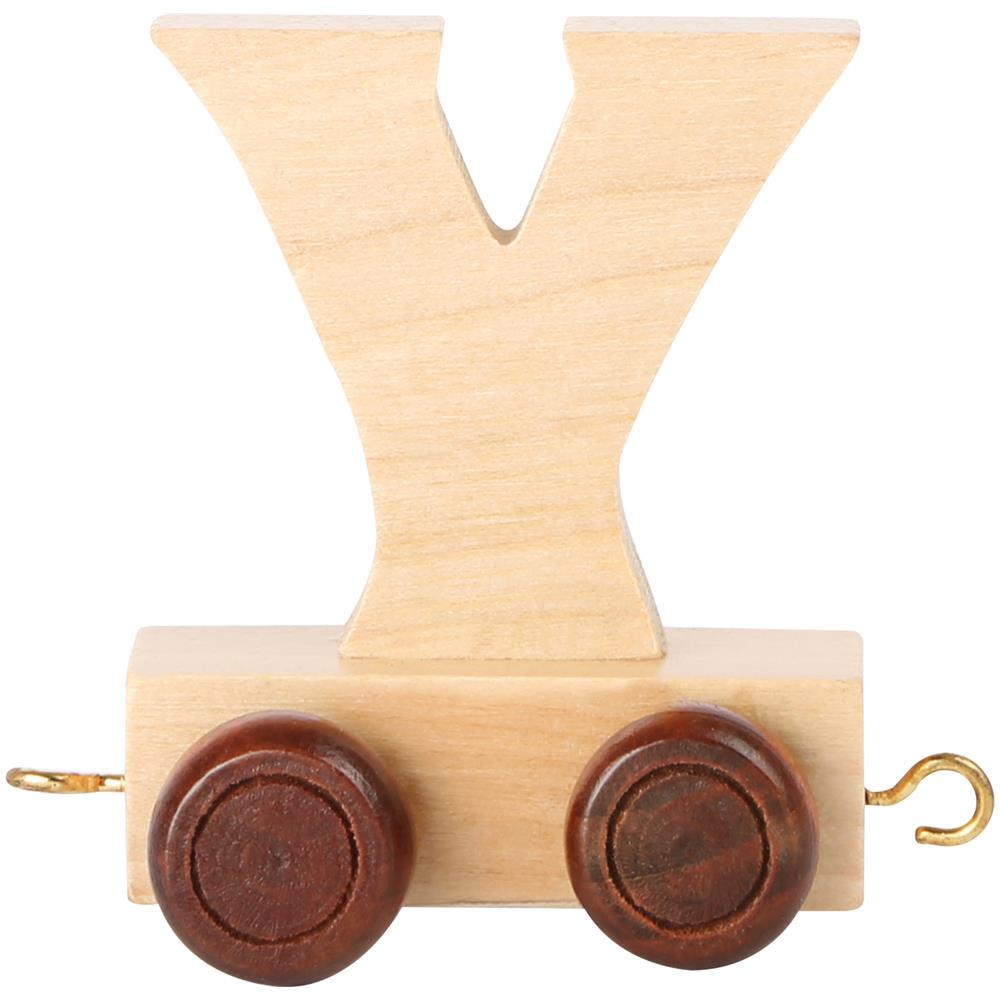 Lettera Y Trenino In Legno - Foto 1