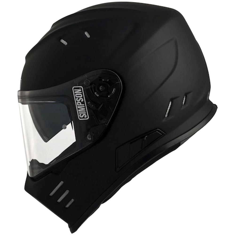 Casco Moto 2018 Venom Solid Matt Nero (xs, Nero) - Foto 2