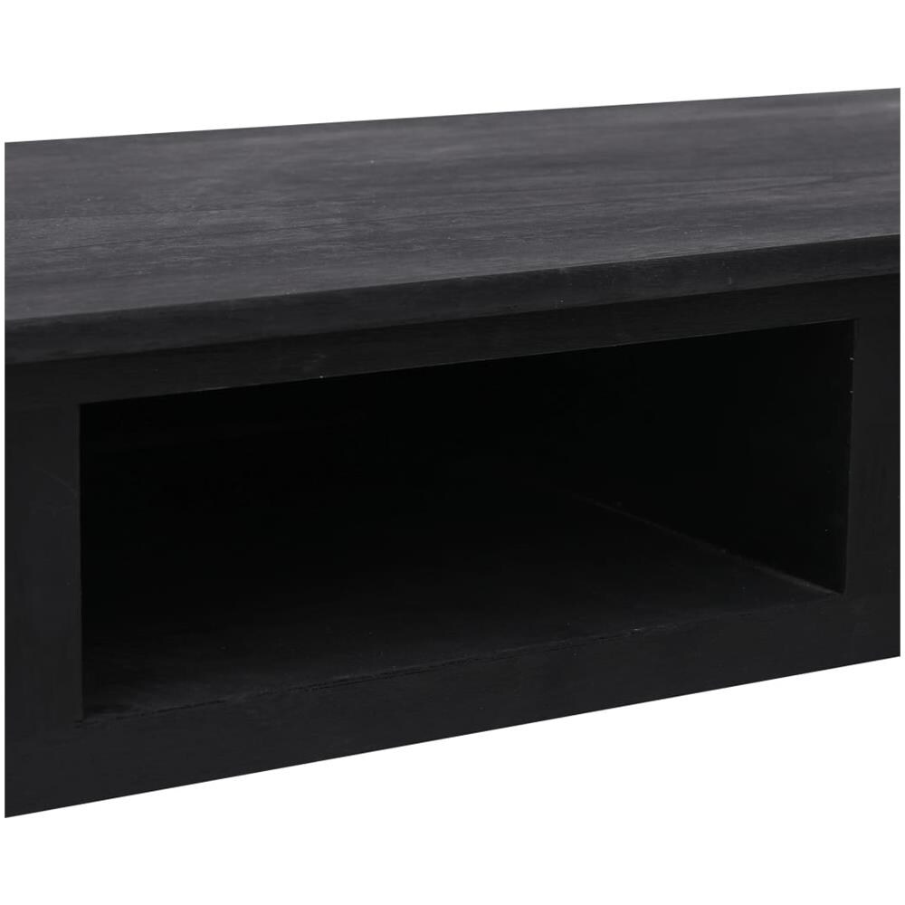Tavolo Consolle Nero 110x45x76 Cm In Legno - Foto 15