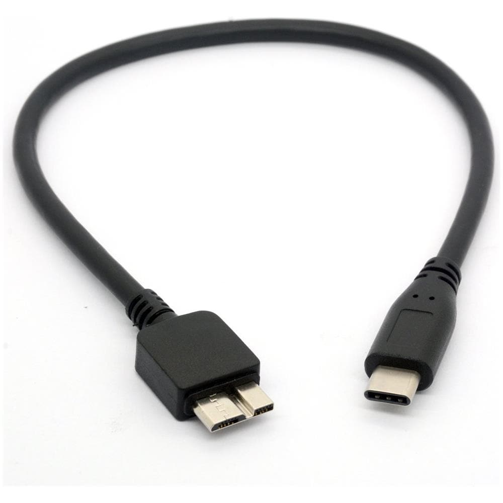Usb C A Micro Usb Cable Usb 3.1 Tipo C A Micro B (micro Usb) Per Wd My Passport Hdd Hard Disk 30 Centimetri - Foto 4