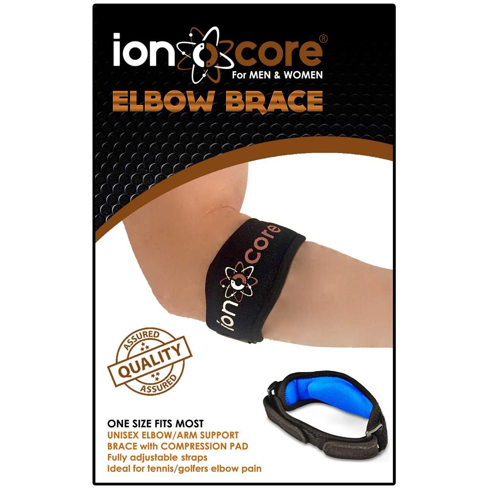 Gomito Del Gancio Di Sostegno - Golf Tennis Elbow Arm Strap - Leggero E Regolabile Con Eva Compressione Pad - One-size (1)  - Foto 1