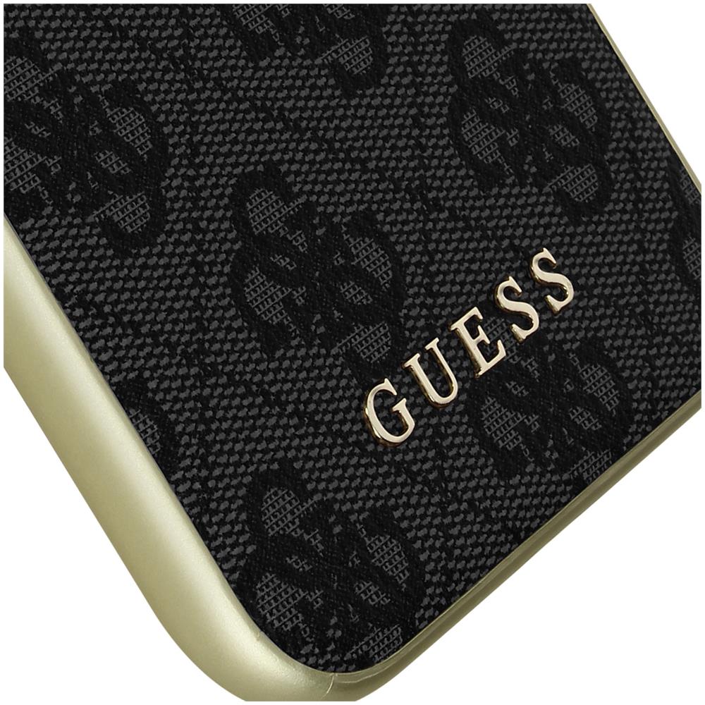 Cover Iphone 11 Bimateriale Fintura Intessuta 4g Charms Guess Grigia - Foto 2