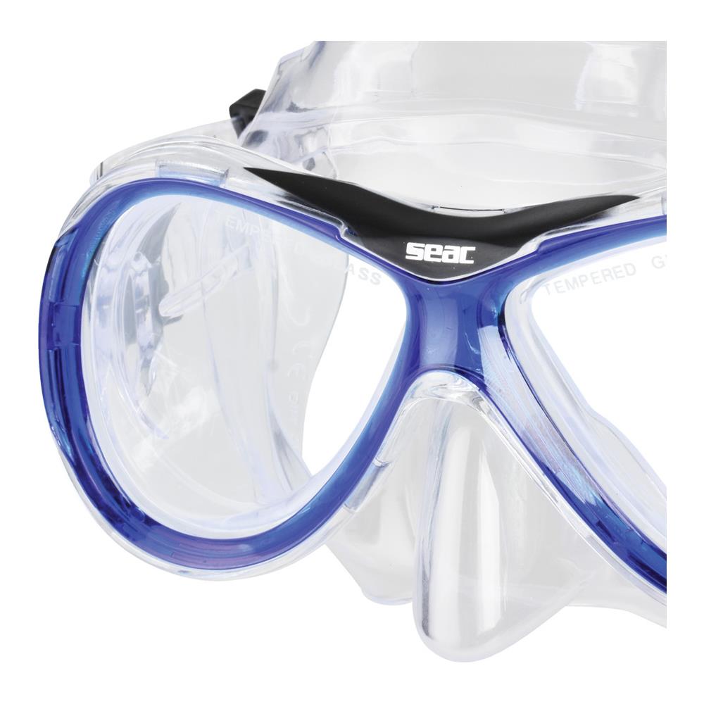 Maschera Capri Md Slt Trasparente Trasparente / blu - Foto 2