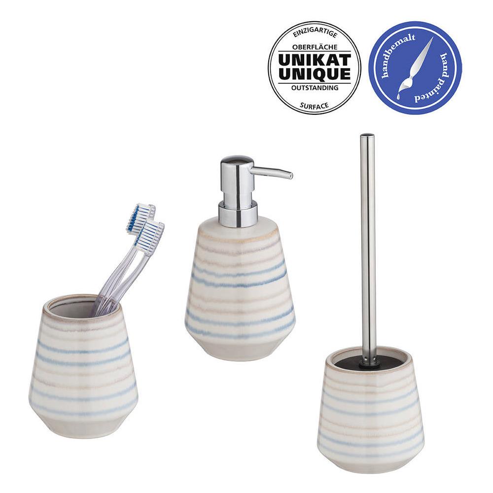 Distributore Di Sapone Liquido Navalon, Ceramica, 350 Ml, Wenko - Foto 2