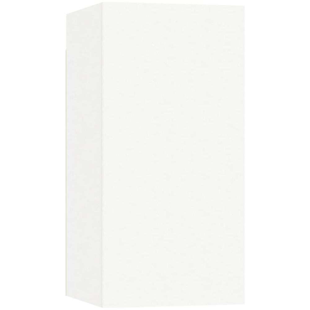 Set di Mobili Porta TV 6 pz Bianco in Legno Multistrato - Foto 8