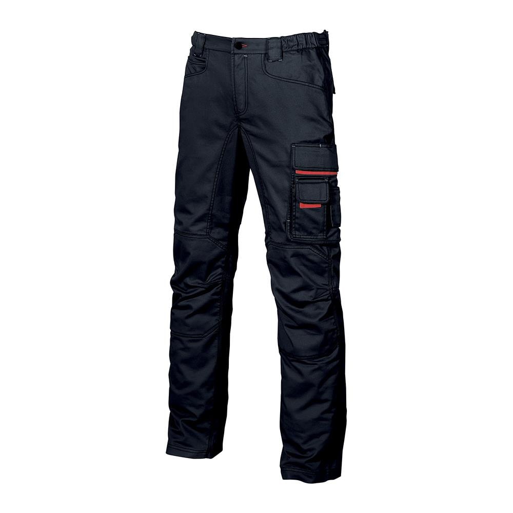 Upower Grin Pantalone Da Lavoro Multitasca Comodo Invernale Felpato In Flanella Colore Deep Blue Tg. 48 - Foto 1