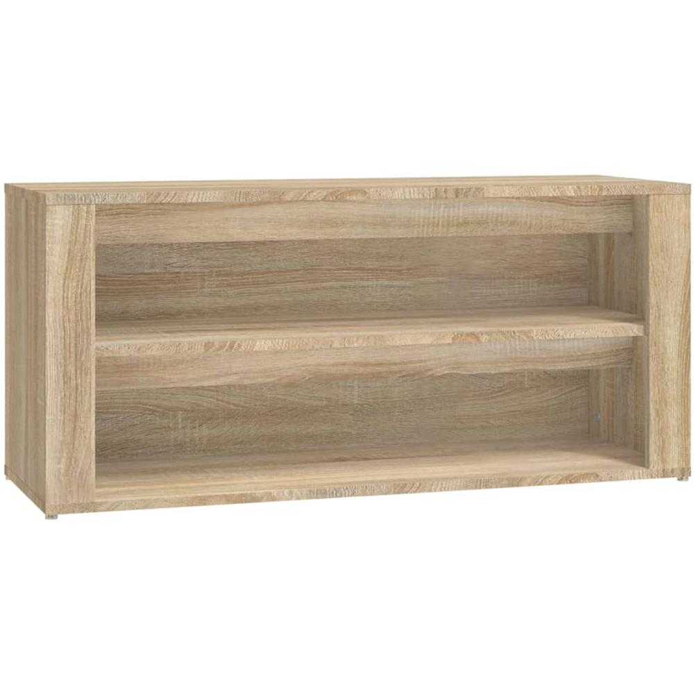 Scarpiera Rovere Sonoma 100x35x45 Cm In Legno Multistrato - Foto 2