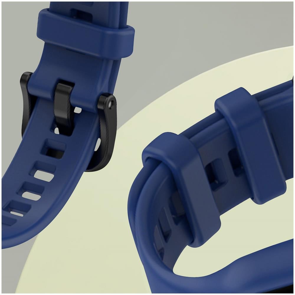 Cinturino Per Huawei Band 7 / 6 Pro / 6 / Honor Band 6 Silicone Morbido Blu - Foto 2