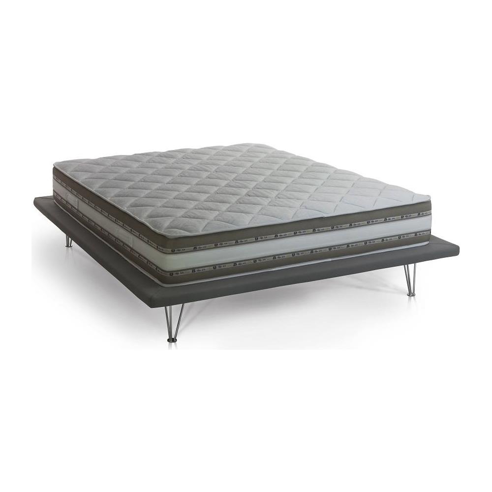 Materasso Singolo Ursula, Materasso In Memory Foam E Gel A 9 Zone Differenziate, 100% Made In Italy, Anti Acaro E Anallergico, Cm 90x190h27 - Foto 1