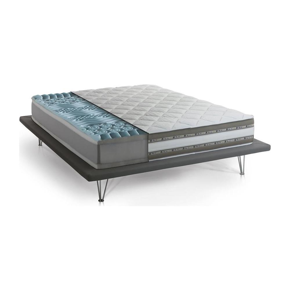 Materasso Singolo Ursula, Materasso In Memory Foam E Gel A 9 Zone Differenziate, 100% Made In Italy, Anti Acaro E Anallergico, Cm 90x190h27 - Foto 2