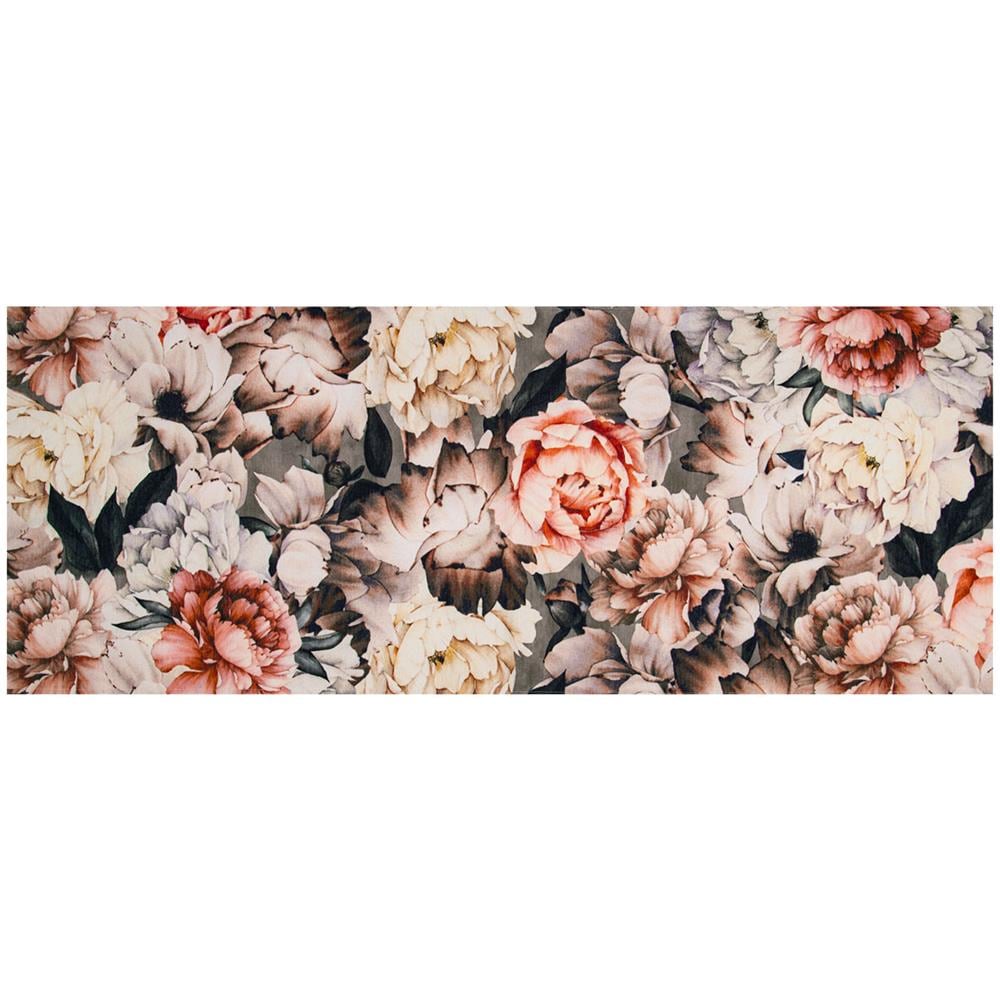 Tappeto Cucina Antiscivolo Stampa Digitale Emozioni Fantasie Floreali Varie 58x80 Romantica - Foto 1