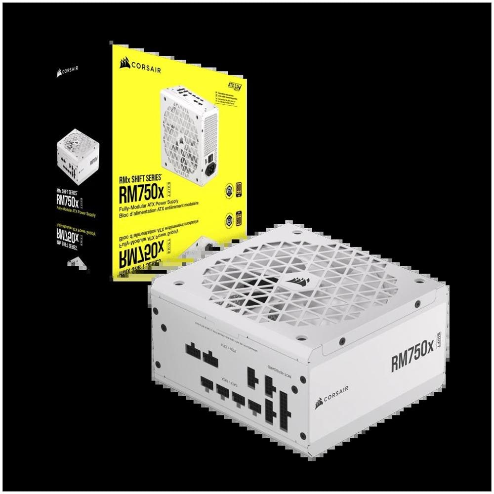 Alimentatore PC RM750x 750 W 24-pin ATX ATX 80 PLUS Gold Bianco - Foto 2
