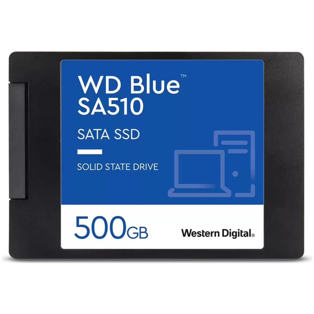 SSD 500 GB Serie WD Blue SA510 2.5" Interfaccia Serial ATA III 6 Gbit /s - Foto 1