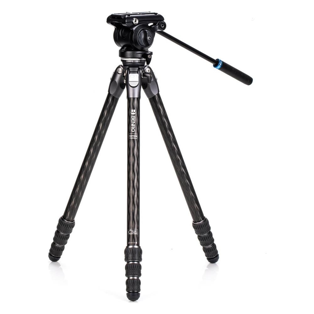 TTOR24CLVS4PRO treppiede Fotocamere digitali /film 3 gamba /gambe Nero - Foto 1