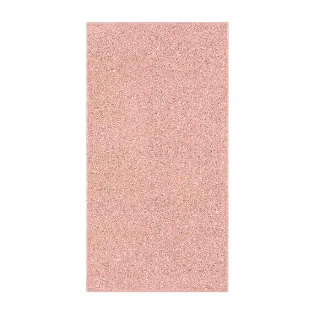 Asciugamano Kiwi2 - 70x140 cm - Rosa cipria - Vellutato - Ad asciugatura rapida - 100% cotone - Foto 2