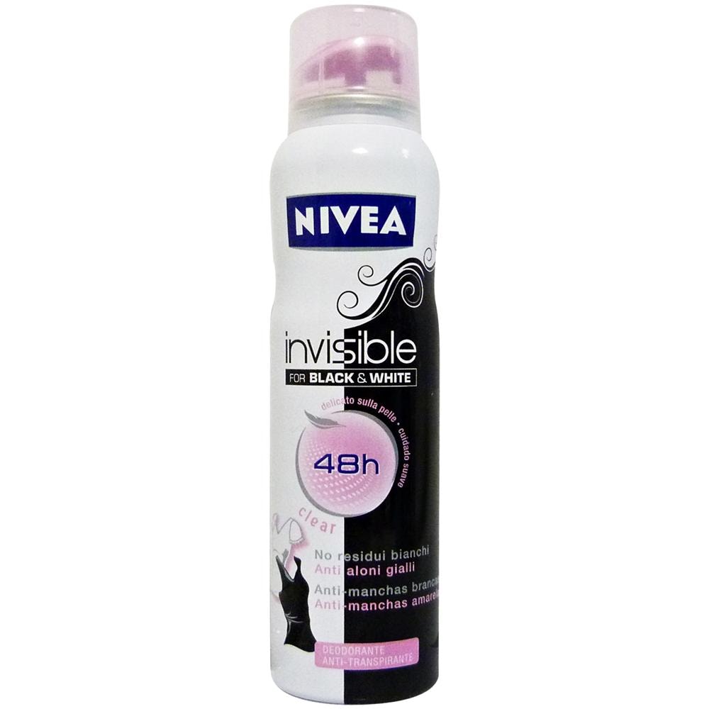 Deodorante Spray Black&w. invisib. 150 Ml. 82237 - Deodorante Femminile E Unisex - Foto 1
