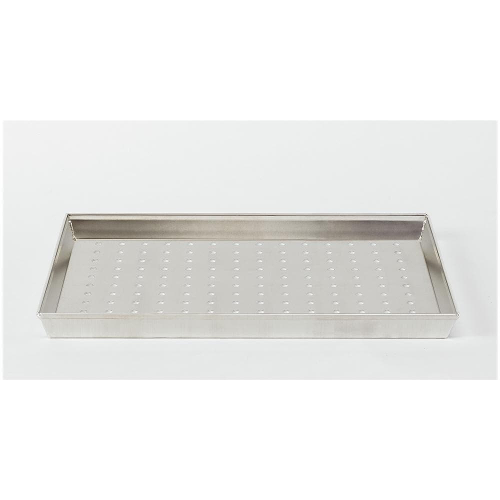 Teglia Rettangolare Microforata (foro 6mm) Lega Alluminio 3006 - Misura Cm 50x35 - Altezza Cm 3 - Foto 1