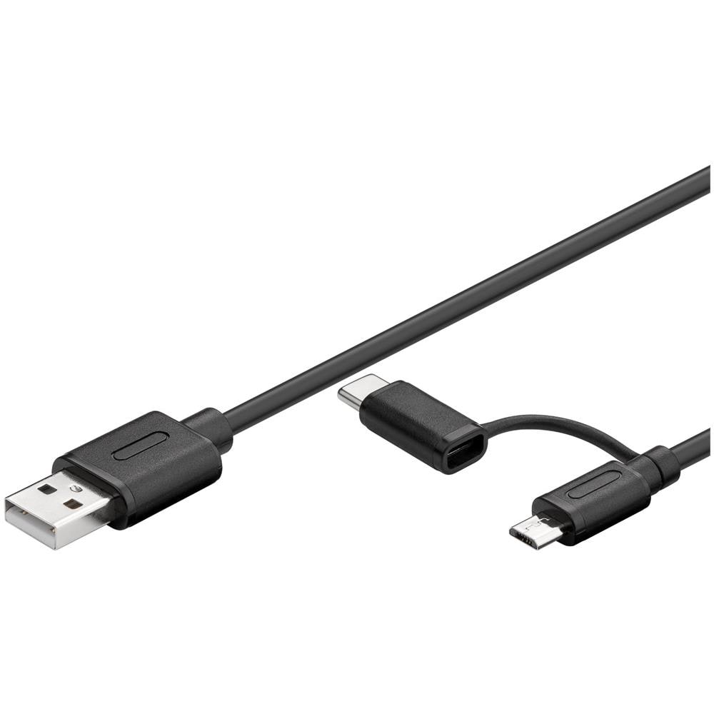 ICOC MUSB-USBC - Cavo USB-A / Micro B con Adattatore USB-C? - Foto 1