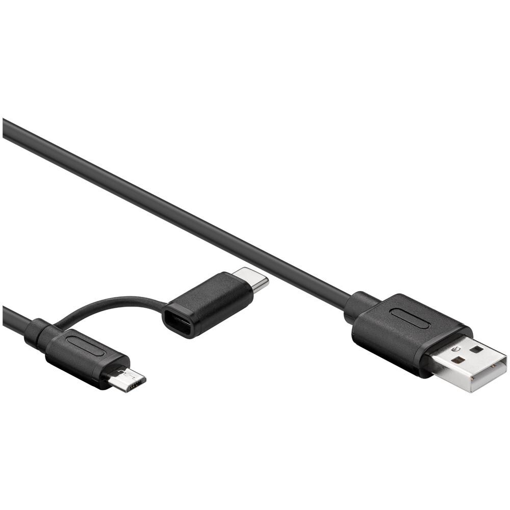 ICOC MUSB-USBC - Cavo USB-A / Micro B con Adattatore USB-C? - Foto 2